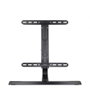 Tooq Soporte Mesa DB3265F para Pantallas de 32 a 65 Pulgadas, Aluminio Negro, VESA hasta 400x400, Carga 40kg